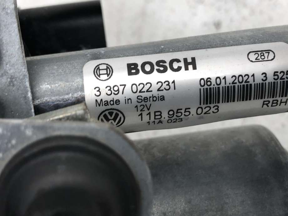 Viskermotor frontrute komplett m/overføring til VW ID.4 2020-->> (11B 955 023 A|)