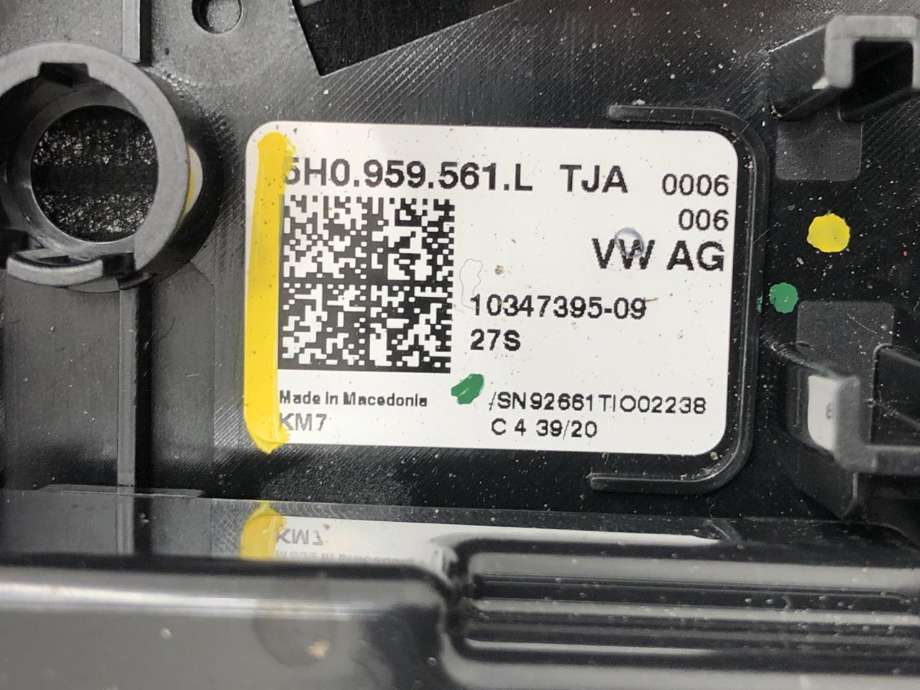 Taklyspanel til VW Golf VIII 2020-->>  (5H0 959 561 AS|5H0 959 561 AS TJA|)