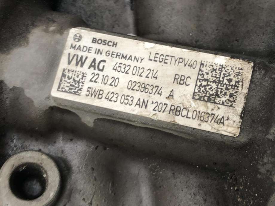 Tannstang elektrisk til VW Golf VIII 2020-->>  (5WB 423 056 D|5WB 423 056 A|)