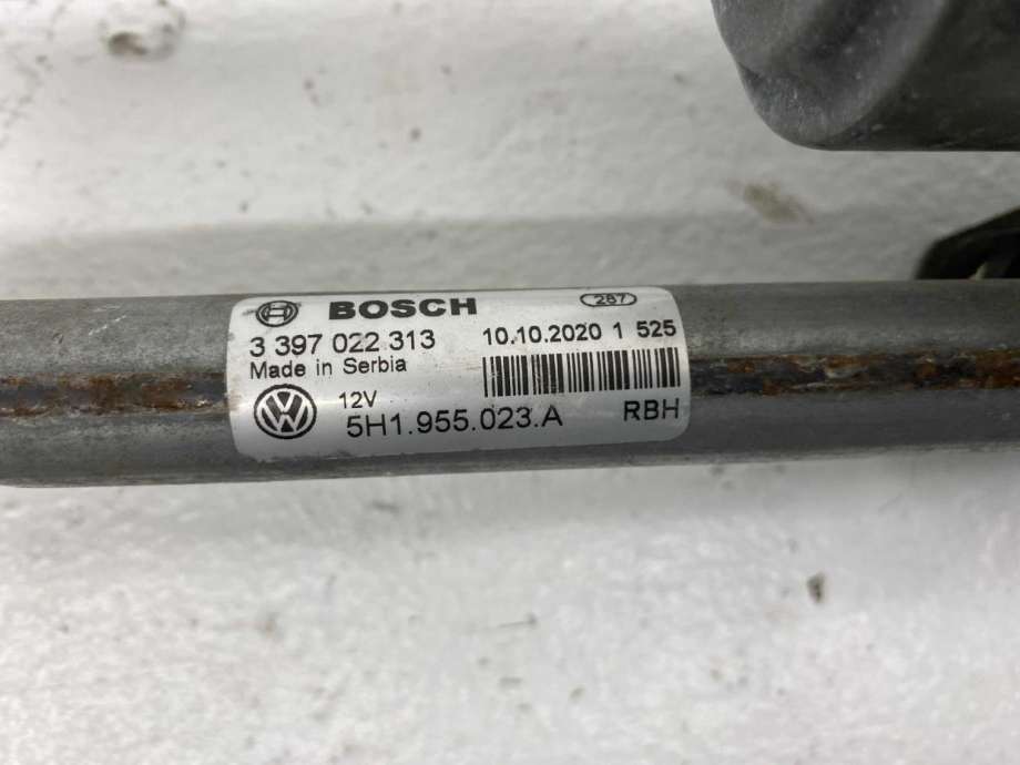 Viskermotor frontrute komplett m/overføring til VW Golf VIII 2020-->>  (5H1 955 023 D|)