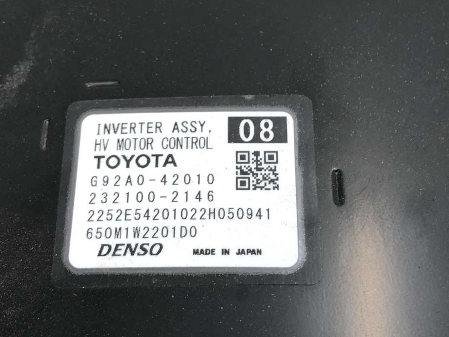 Inverter hybrid til Toyota RAV4 2019-->> (Type V)  (G92A042112|)