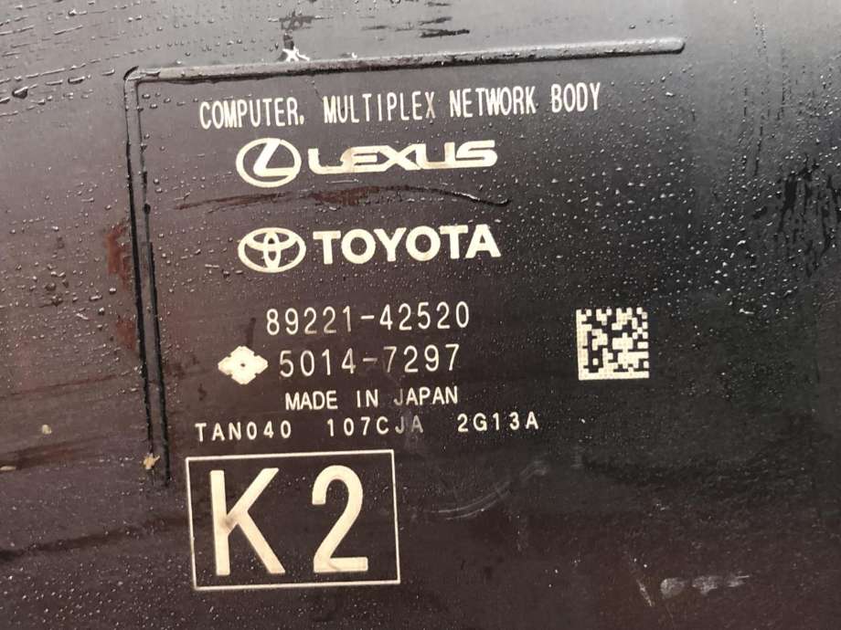 Styreenhet diverse til Toyota RAV4 2019-->> (Type V)  (8922142520|)