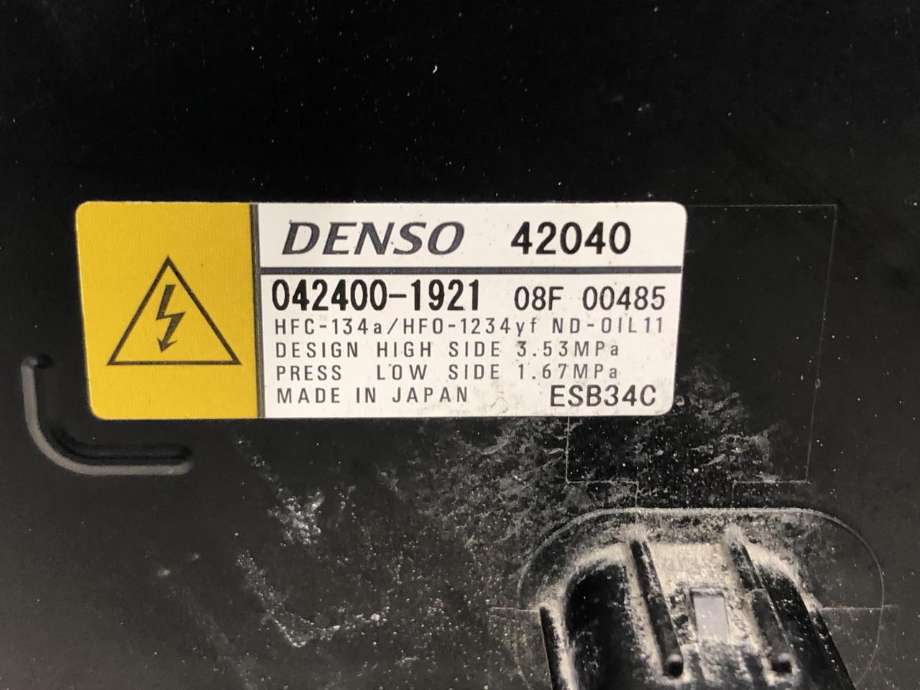 Aircondition kompressor til Toyota RAV4 2019-->> (Type V) (8837042041|)