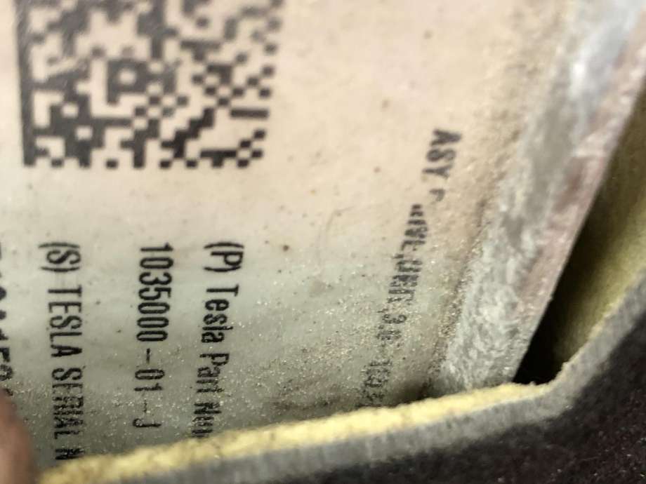 Motor elbil foran til Tesla Model X 2016-->>  (103500001J|)