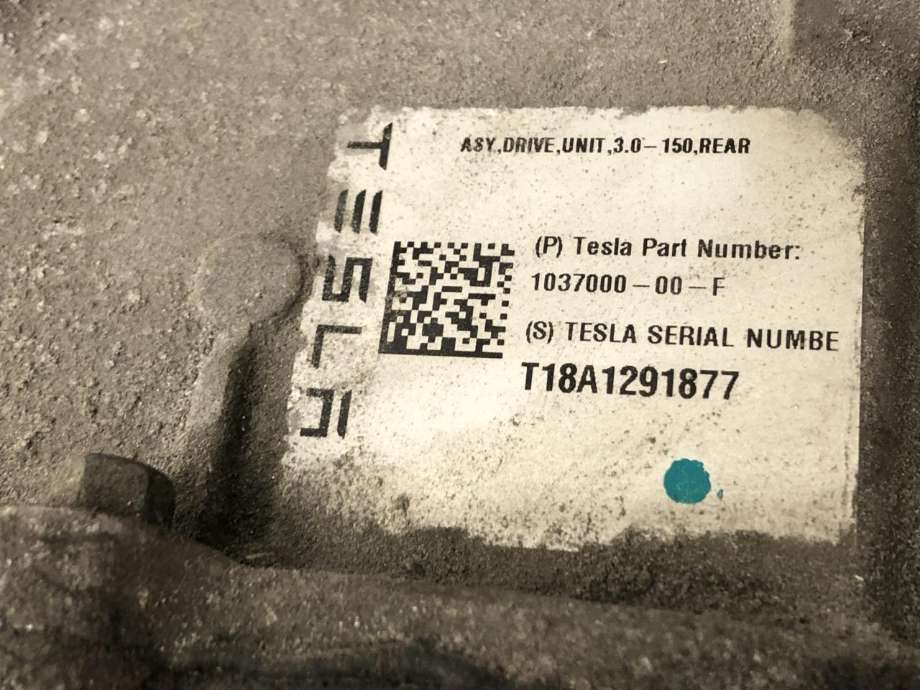 Motor elbil bak til Tesla Model S 2016-2021 (Fase 2) (10370000F|)