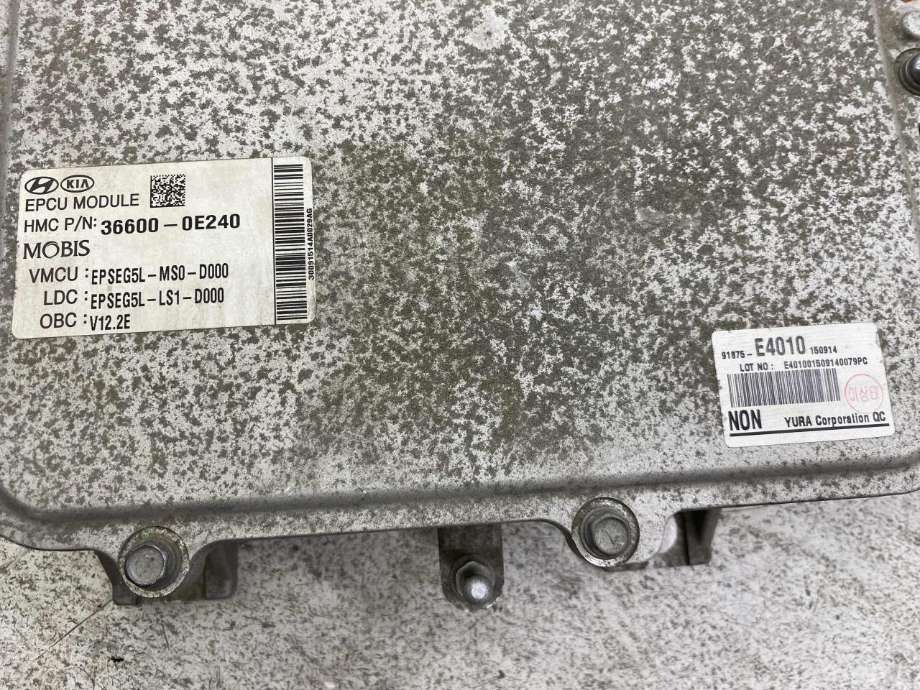 Motor power controller elbil (EPCU/PDM) til Kia Soul 2014-2019 (Type II) (36600 0E240|91875 E4010|)