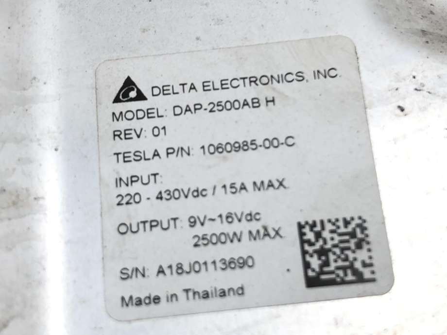 DCDC converter elbil til Tesla Model X 2016-->>  (106098500C|)