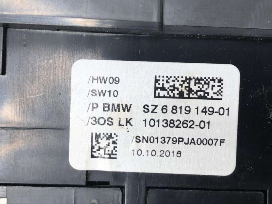 Bryter diverse til BMW 7-Serie 2015-->> (G11/G12) (G11/G12) (61316993897|)