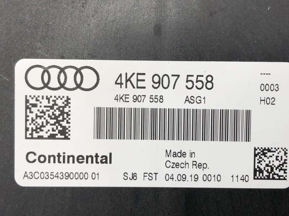 Styreenhet motor til Audi e-tron 2018-->>  (4KE 907 558 C|)