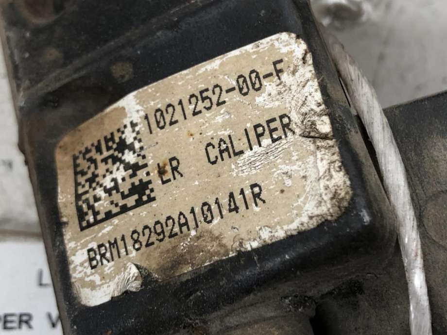 Bremsecaliper venstre bak, elektrisk til Tesla Model S 2013-2016 (Fase 1)  (102125200F|)