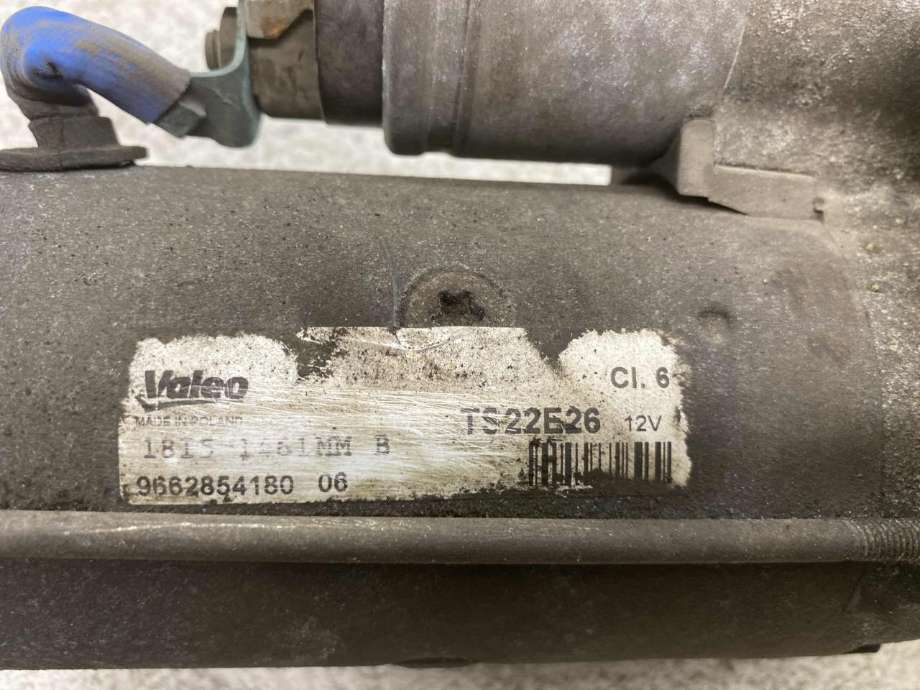 Starter diesel til Peugeot Partner 2015-2019 (Type II, Fase 2) (9662854180 | 1638116880 | 12417805098|12417794971 | 5802AE | 5802AF | 5802CE|9646694080)