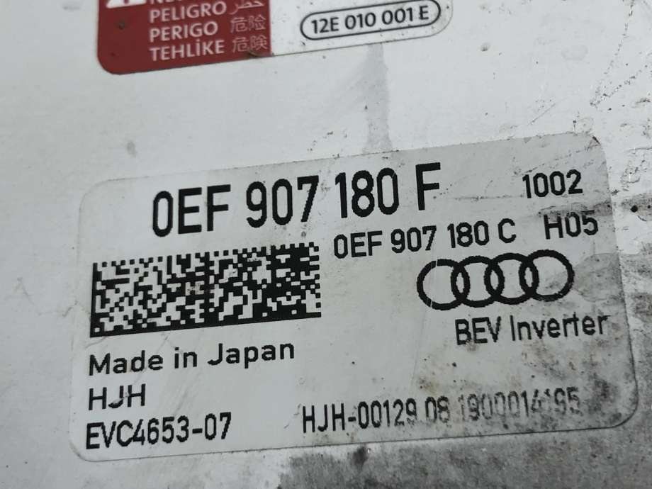 Inverter elbil til Audi e-tron 2018-->>  (0EF 907 180 K|0EF 907 180 F|)