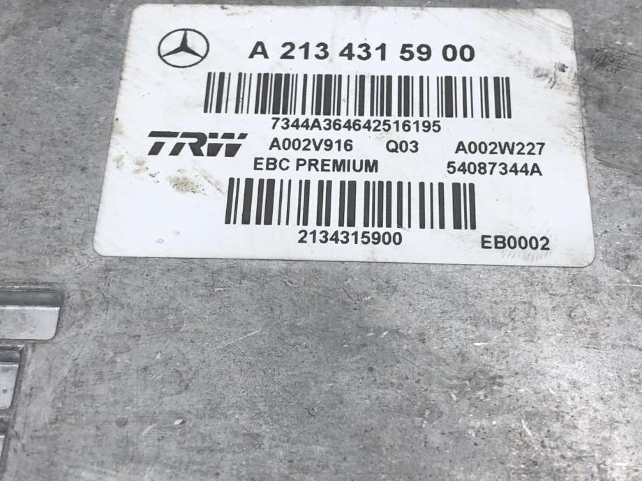 ABS sentral til Mercedes E-Klasse 2016-2023 (W213) (W213) (A 213 431 62 01|)