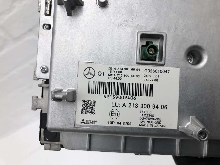 Bilstereo navigasjon skjerm til Mercedes E-Klasse 2016-2023 (W213) (W213) (A 213 900 85 18|)