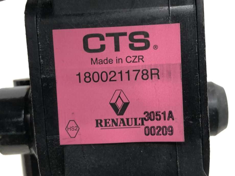 Pedal gass til Renault Zoe 2019-->> (Fase 2)  (180021178R|)