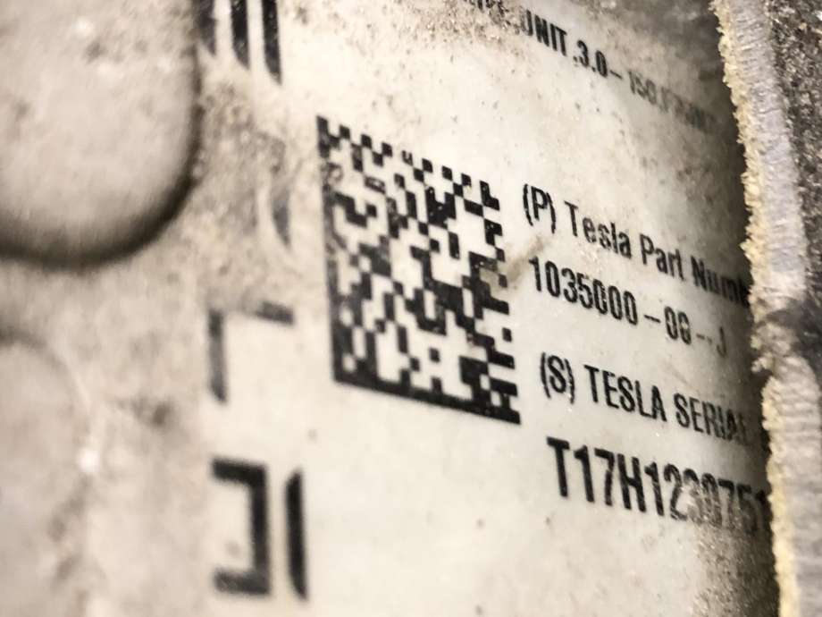 Motor elbil foran til Tesla Model S 2016-2021 (Fase 2)  (103500000J|)