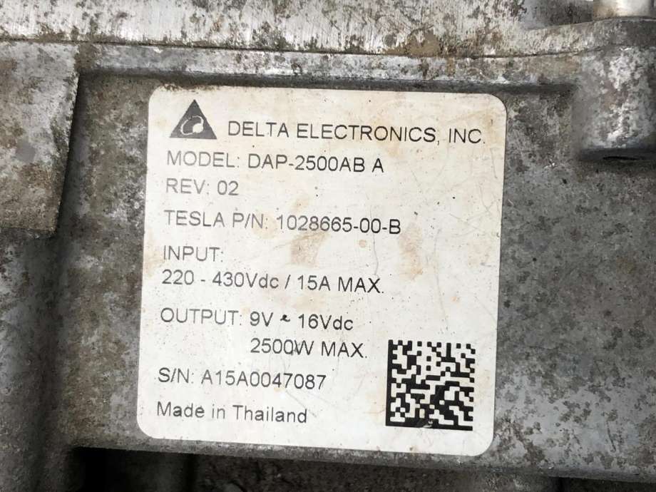 DCDC converter elbil til Tesla Model S 2013-2016 (Fase 1)  (102866500B|)