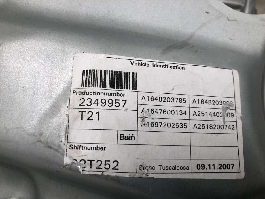 Ruteheis venstre foran til Mercedes ML 2005-2011 (W164) (W164) (A 166 906 02 01|)