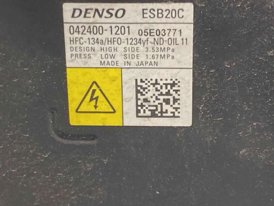 Aircondition kompressor hybrid til Toyota Corolla 2019-->> (8837012080|)