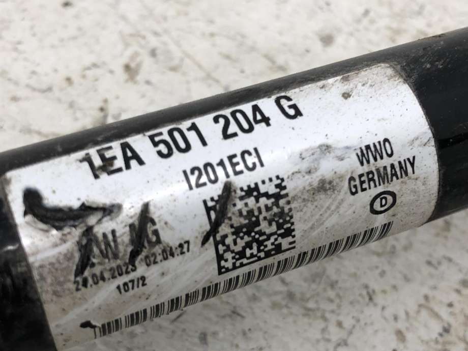 Drivaksel høyre bak, elbil til VW ID.3 2020-->>  (1EA 501 204 G|)
