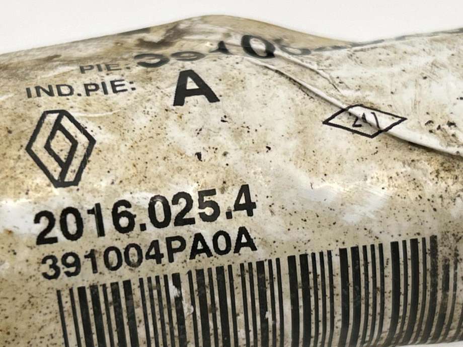 Drivaksel høyre foran, bensin/manuell til Renault Kadjar 2015-->> (39100 4PA0A|)
