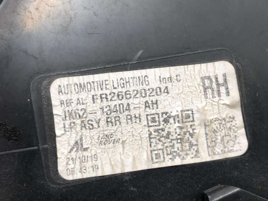 Baklykt høyre til Land Rover Range Rover Sport 2013-->> (LR136853|)