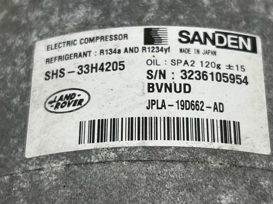 Aircondition kompressor hybrid til Land Rover Range Rover Sport 2013-->>  (LR101272|LR172658|)
