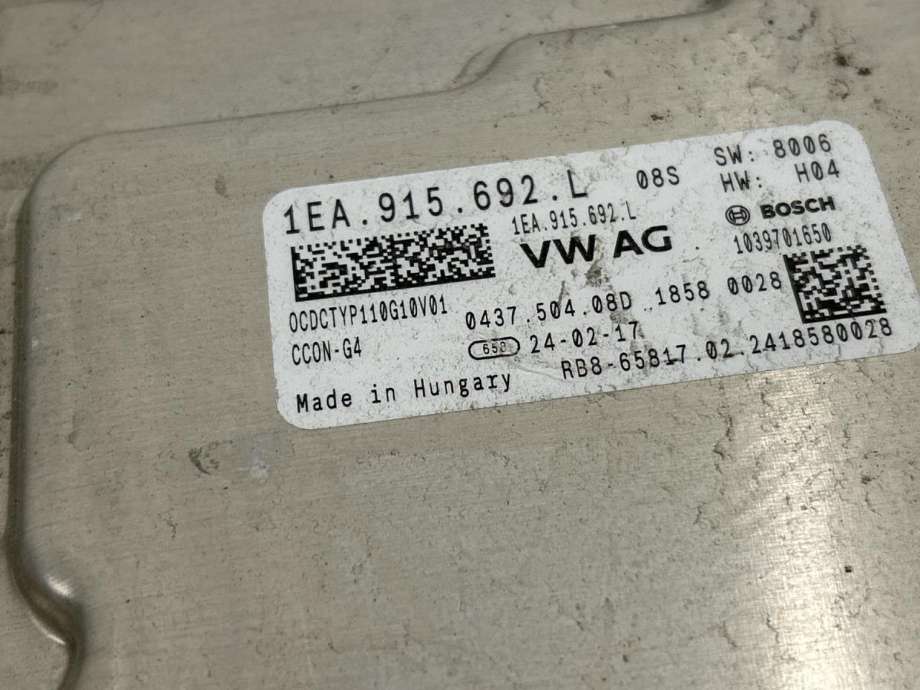 Batterilader (OBC - On Board Charger) til VW ID.4 2020-->>  (1EA 915 685 Q|)