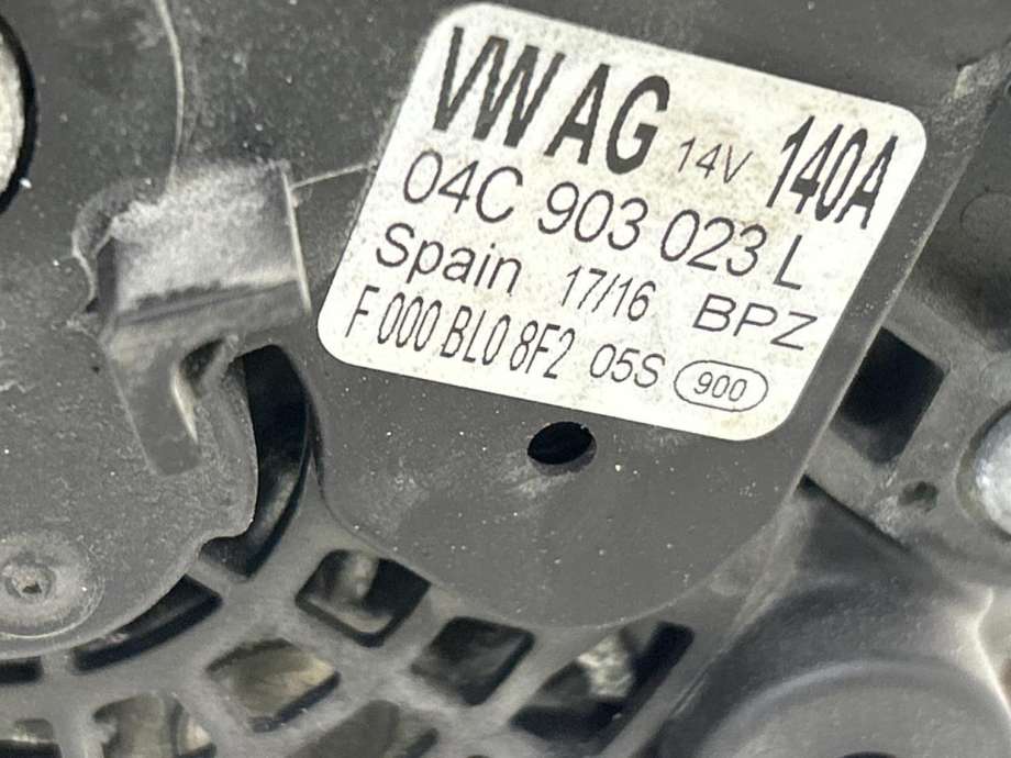 Dynamo til VW Polo 2014-2017 (Type V, Fase 2)  (04C 903 023 L|)