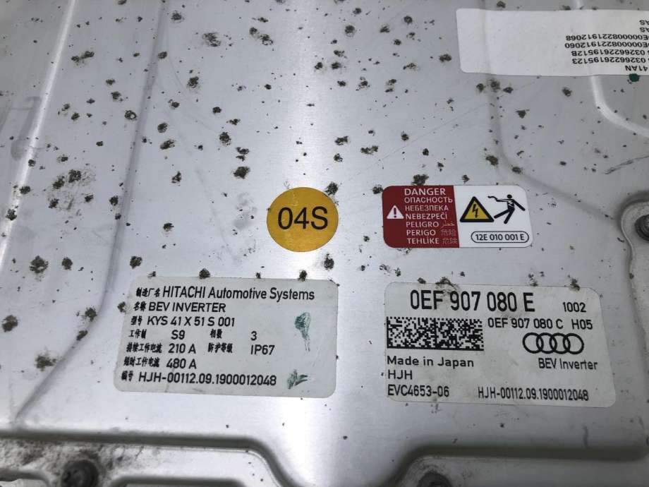 Inverter elbil til Audi e-tron 2018-->>  (0EF 907 080 H|)