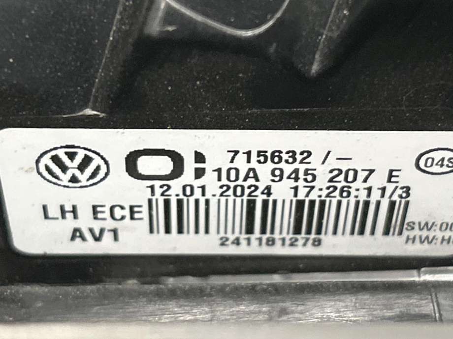Baklykt venstre ytre til VW ID.3 2020-->>  (10A 945 207 E|)