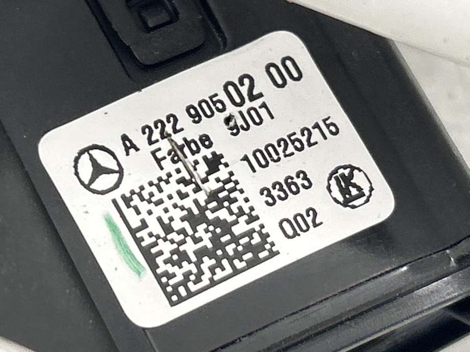 Bryter lys til Mercedes S-Klasse 2013-2020 (W222) (W222) (A 222 905 01 07 9J01|)