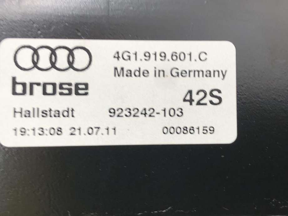 Bilstereo navigasjon skjerm til Audi A6 2011-2014 (Type IV, Fase 1) (C7) (C7) (4G0 919 607 J|)