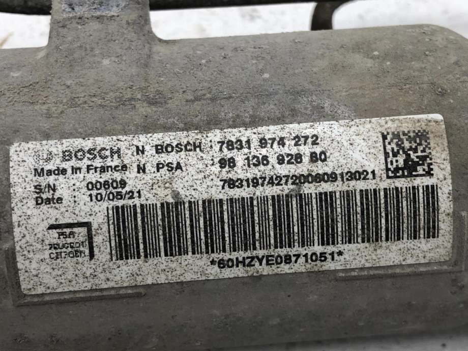 Tannstang til Opel Vivaro C 2020-->>  (98 136 926 80|)