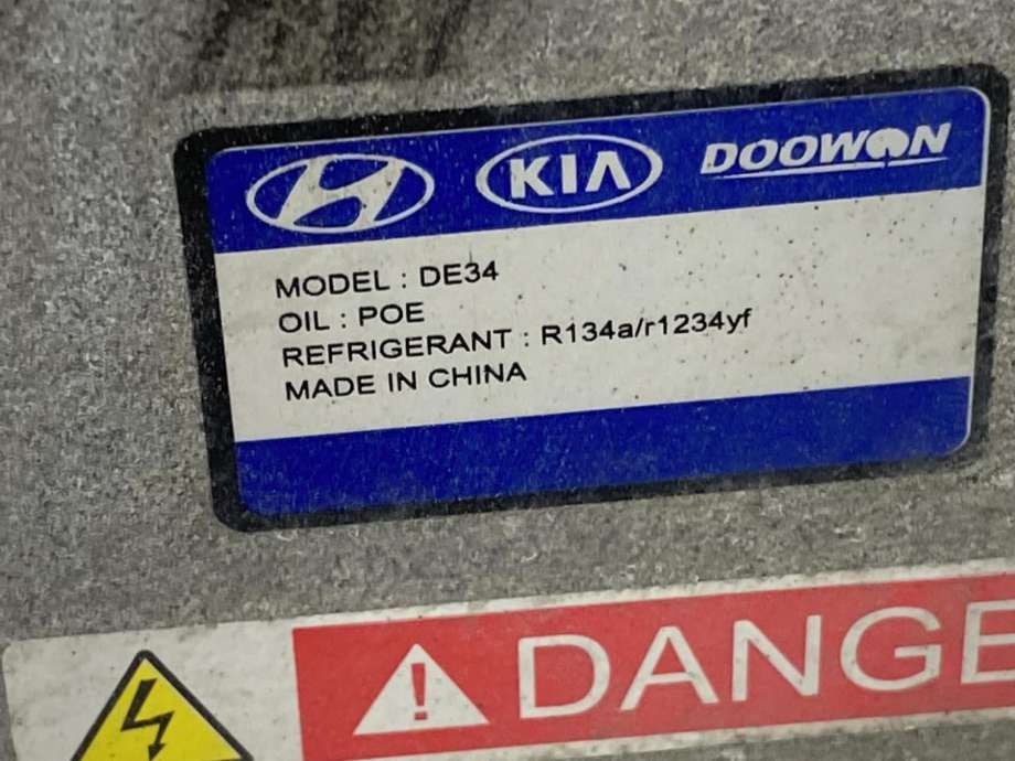 Aircondition kompressor elbil til Kia e-Soul 2019-->> (Type III) (97701J2000|)