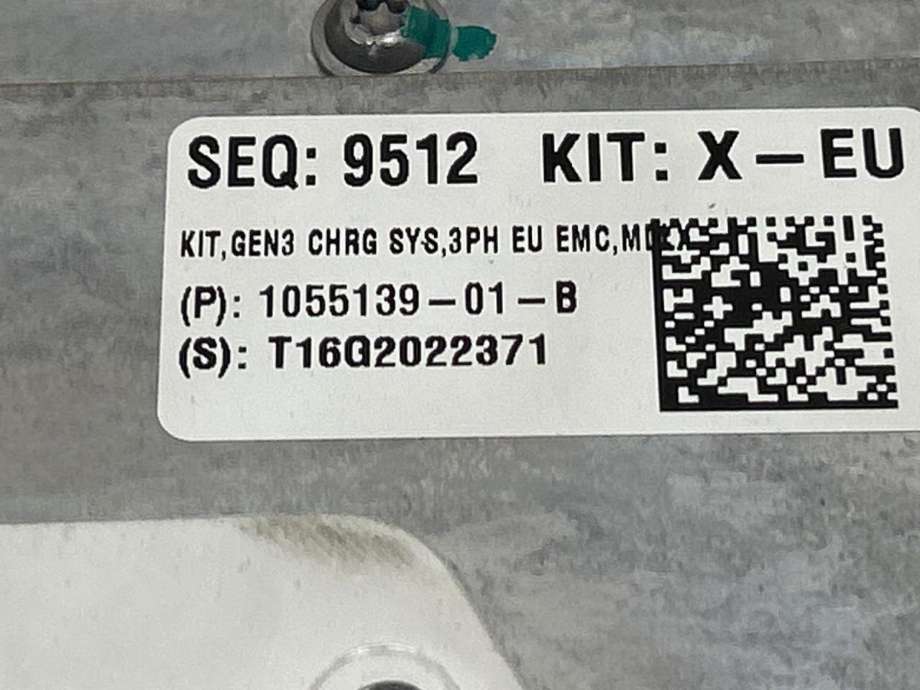 Batterilader (OBC - On Board Charger) til Tesla Model X 2016-->> (1055139-01-B|)