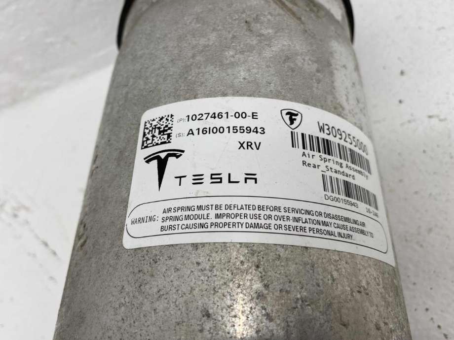 Fjær bak nivå luftpute/belg til Tesla Model X 2016-->> (1027461 00E|)