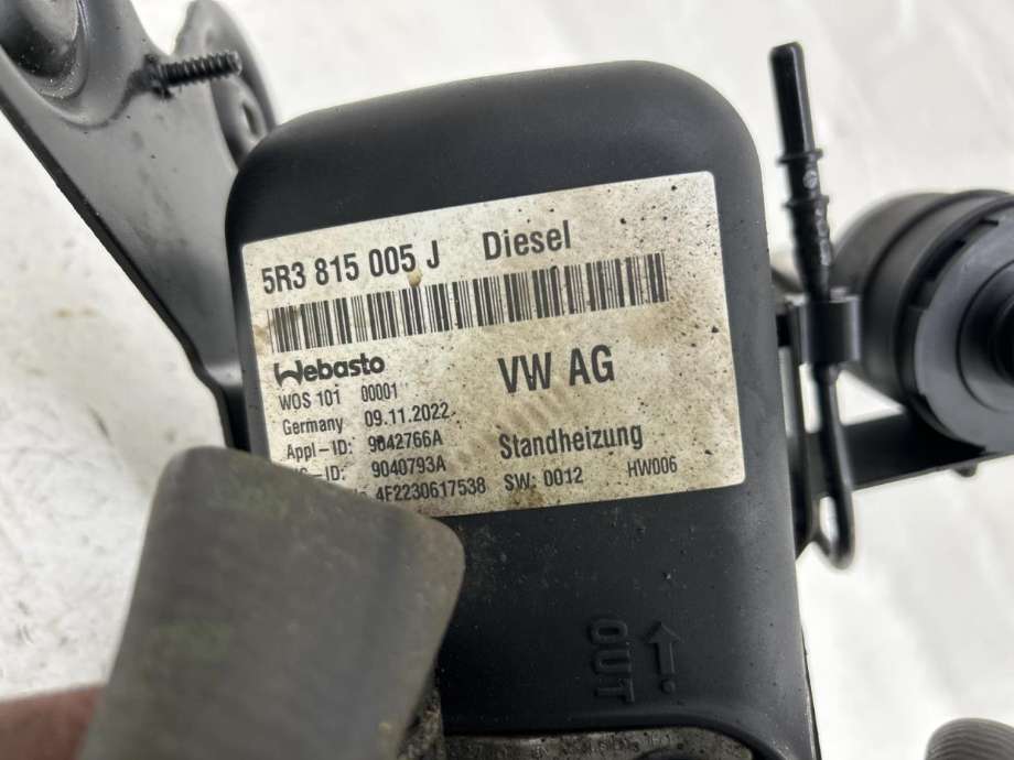 Dieselvarmer til VW Caddy 2020-->> (Type IV)  (5WA 815 007 C|5WA 815 007 E|)