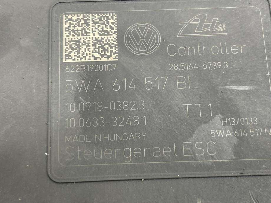 ABS sentral til VW Caddy 2020-->> (Type IV)  (5WA 614 517 BL|)
