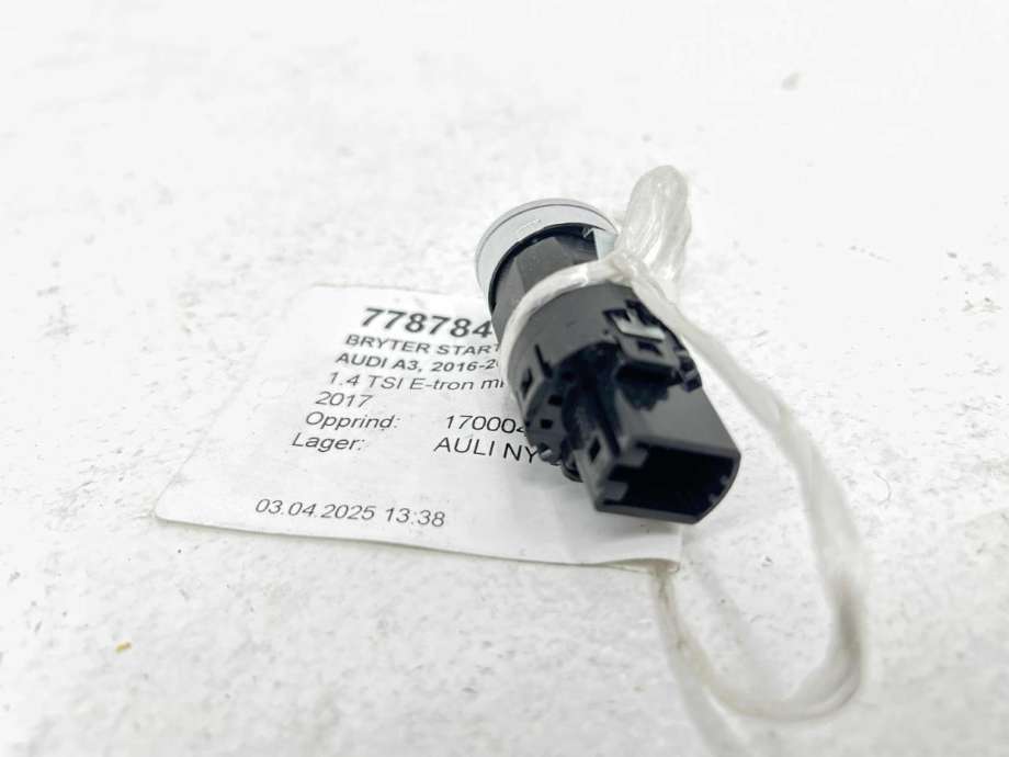 Bryter start/stopp til Audi A3 2016-2020 (Type III, Fase 2)  (8V0 905 217 D|)