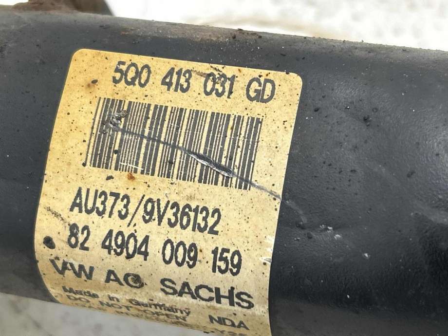 Fjærbein høyre foran til Audi A3 2016-2020 (Type III, Fase 2)  (5Q0 413 031 GD|)