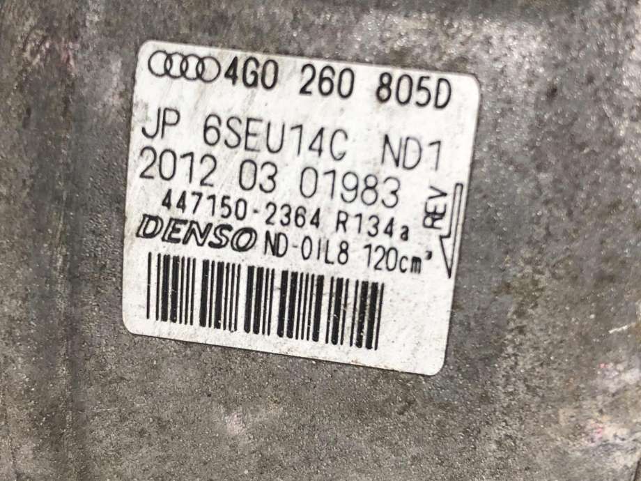 Aircondition kompressor til Audi A6 2011-2014 (Type IV, Fase 1) (C7) (C7) (4G0 260 805 D|)