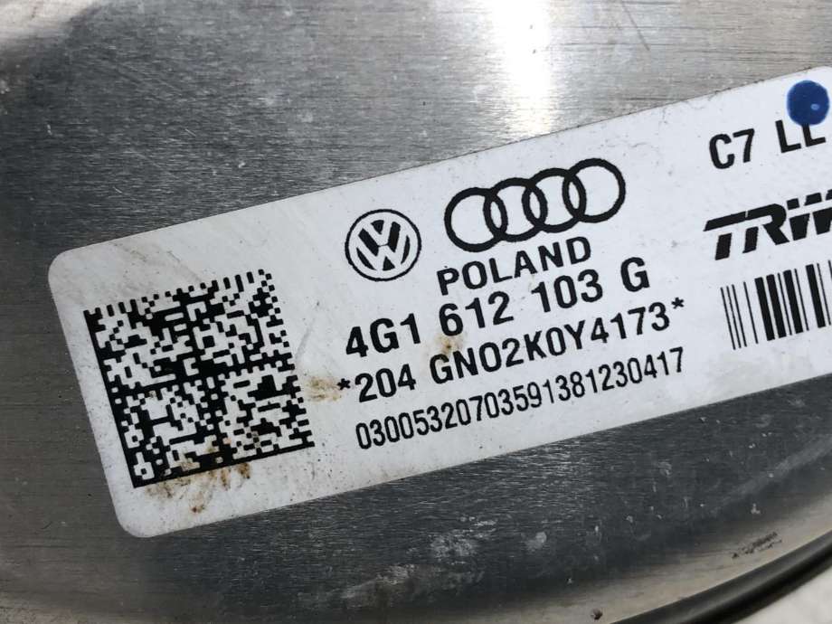 Bremsekraft-forsterker til Audi A6 2011-2014 (Type IV, Fase 1) (C7) (C7) (8K0 612 107 D|)
