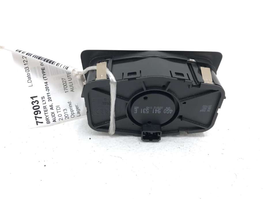 Bryter lys til Audi A6 2011-2014 (Type IV, Fase 1) (C7) (C7) (4G0 941 531 AL|)