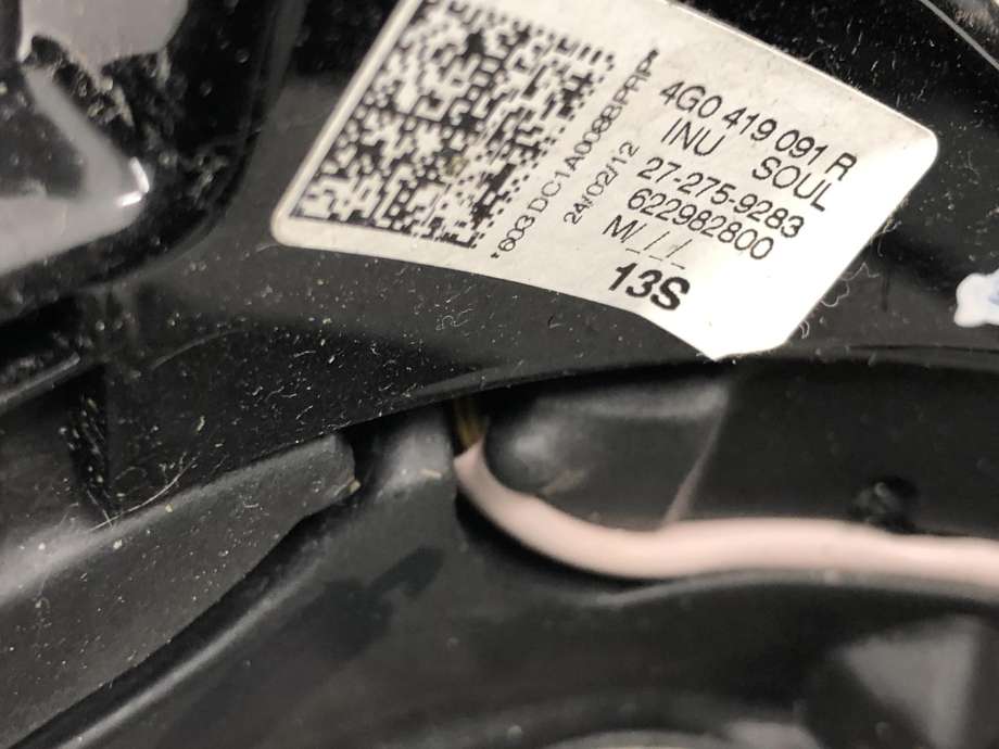 Ratt til Audi A6 2011-2014 (Type IV, Fase 1) (C7) (C7) (4G0 419 091 R|)