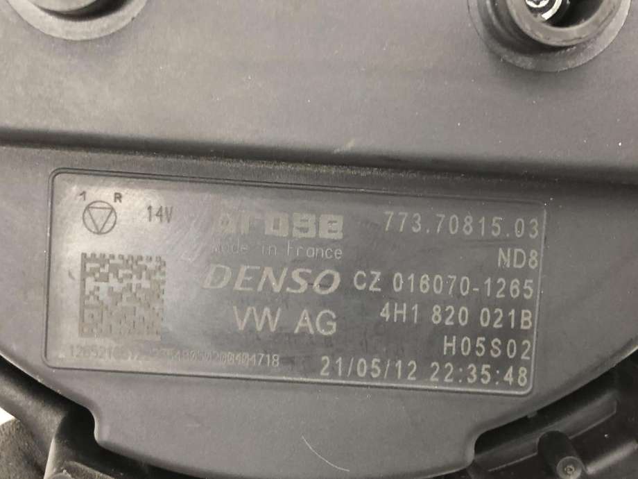 Varmeapparat motor til Audi A6 2011-2014 (Type IV, Fase 1) (C7) (C7) (4H1 820 021 C|)