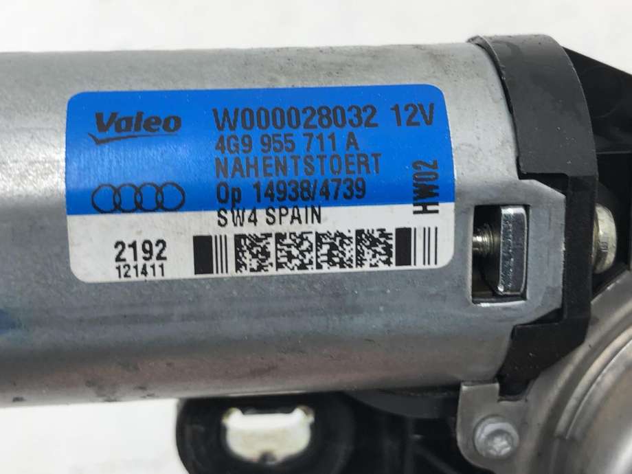 Viskermotor bakrute til Audi A6 2011-2014 (Type IV, Fase 1) (C7) (C7) (4G9 955 711 C|)
