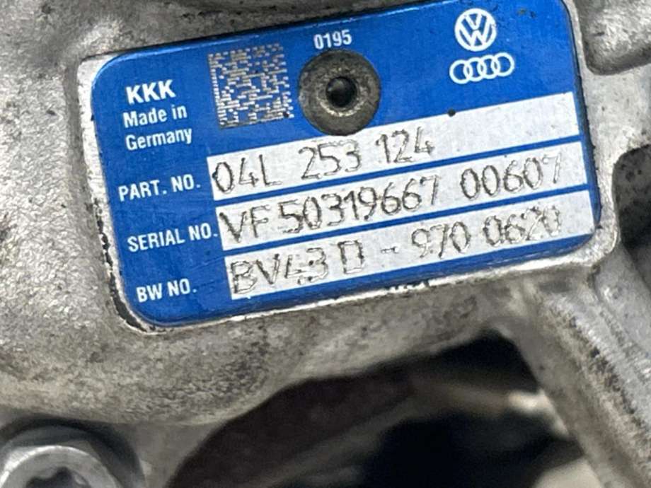Turbo til Audi A4 2015-2019 (Type V, Fase 1) (B9) (B9) (04L 253 124|)