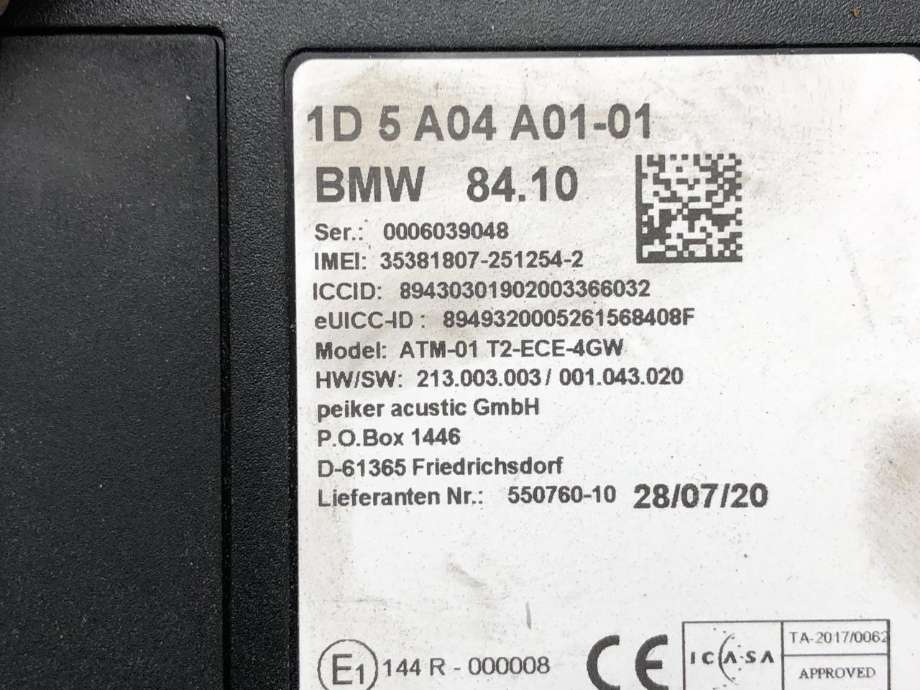 Styreenhet diverse til BMW i3 2013-2022  (84 10 5 A0F C28|)
