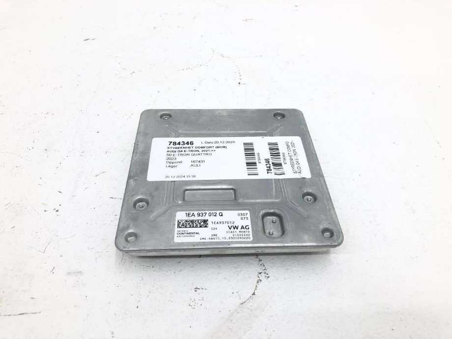Styreenhet comfort (BCM) til Audi Q4 e-tron 2021-->>  (1EA 937 012 Q|)